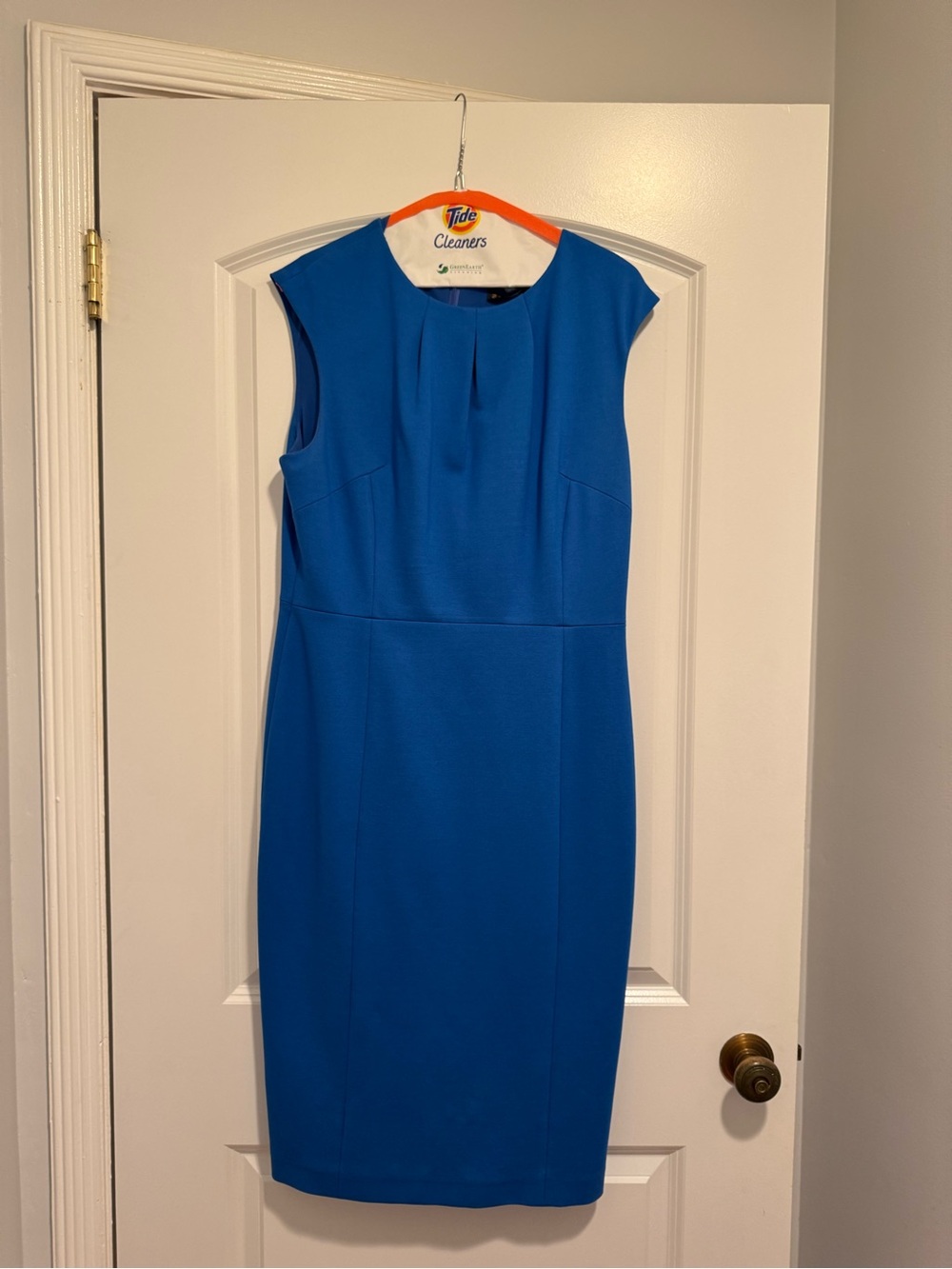 Brooks Brothers Ponte Knit Crew Neck Dress